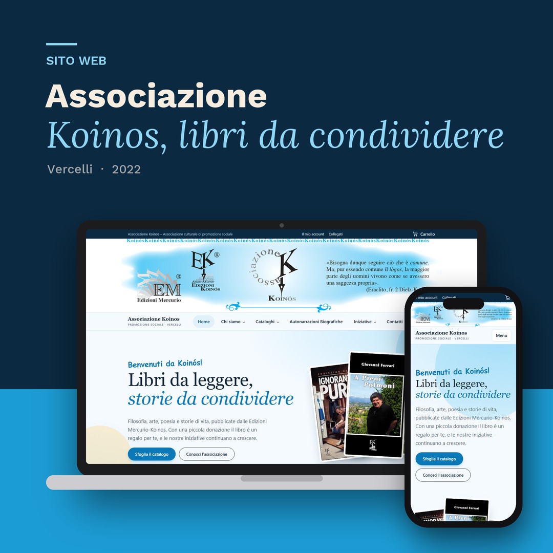 Associazione Koinos: progetto realizzato da Simona Guala