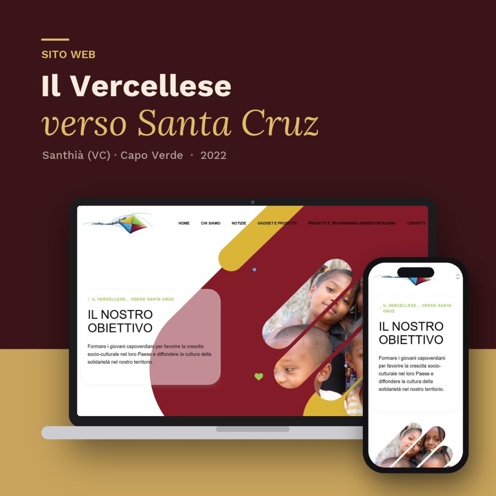 Il Vercellese verso Santa Cruz: progetto realizzato da Simona Guala