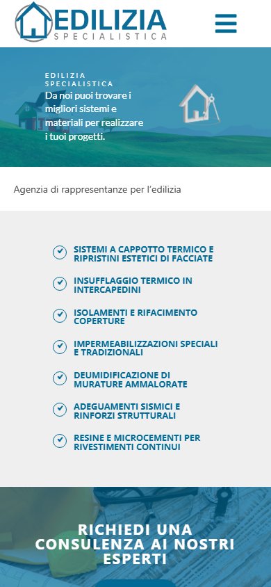 Il sito da smartphone