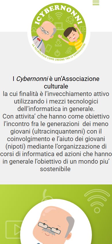 Il sito da smartphone