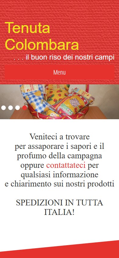 Il sito da smartphone