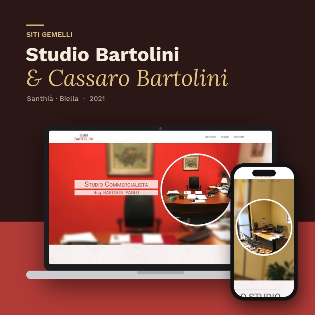 Studio Bartolini e Studio Associato Cassaro Bartolini: progetto realizzato da Simona Guala